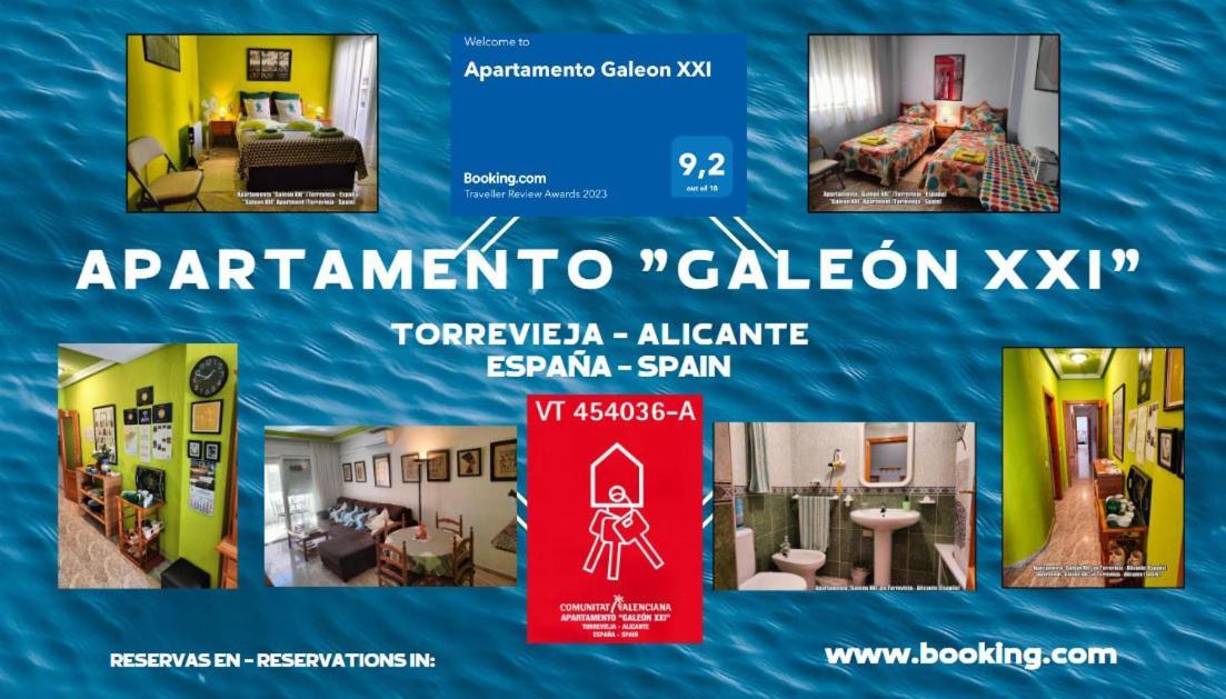 Apartamento Galeon XXI Torrevieja Bagian luar foto